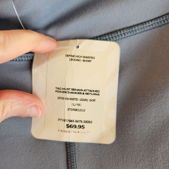 Fabletics Define PowerHold® High-Waisted Leggings - Stormcloud - Size Large, NWT - Picture 8 of 8